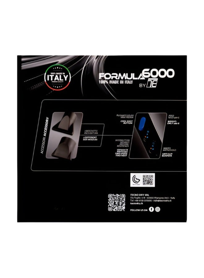 تكنو دراي  اكتشف قوة تجفيف الشعر بمستوى الصالونات مع مجفف الشعر فورمولا 6000 تيكنو دراي بقوة 2500 واط باللون الرمادي - تكنولوجيا متقدمة للحصول على نتائج مذهلة - Image 5