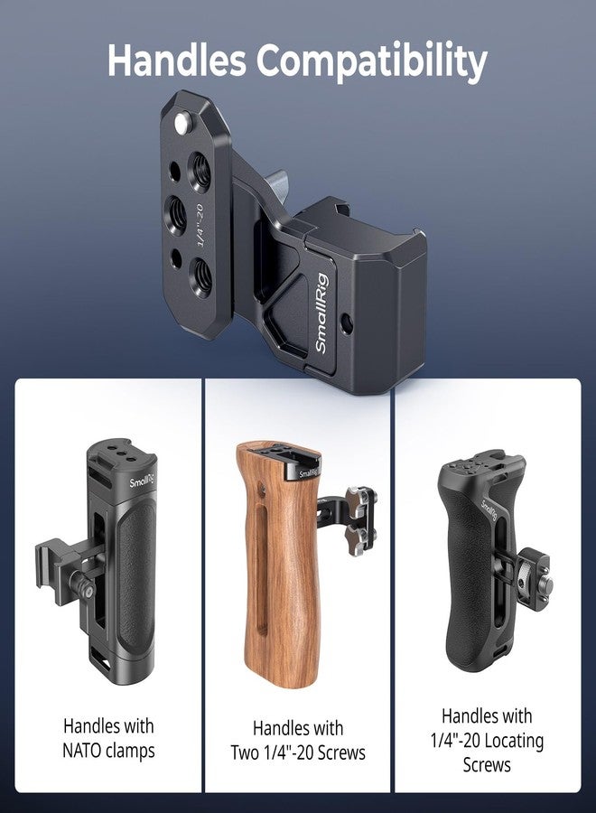 سمول ريج قطعة محول تمديد المقبض الجانبي من SMALLRIG مع مشبك NATO 4458 - Image 4