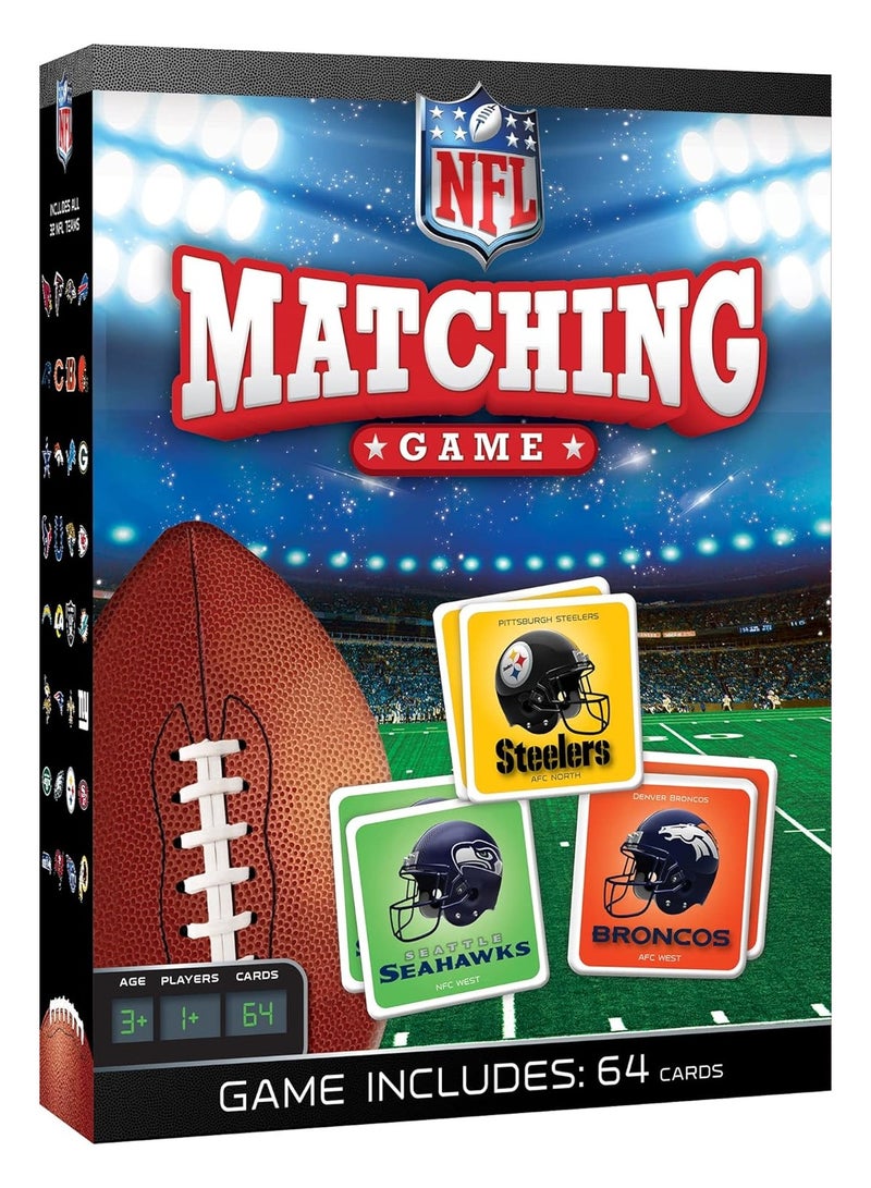 Master Pieces NFL Unisex Matching Game - Image 1