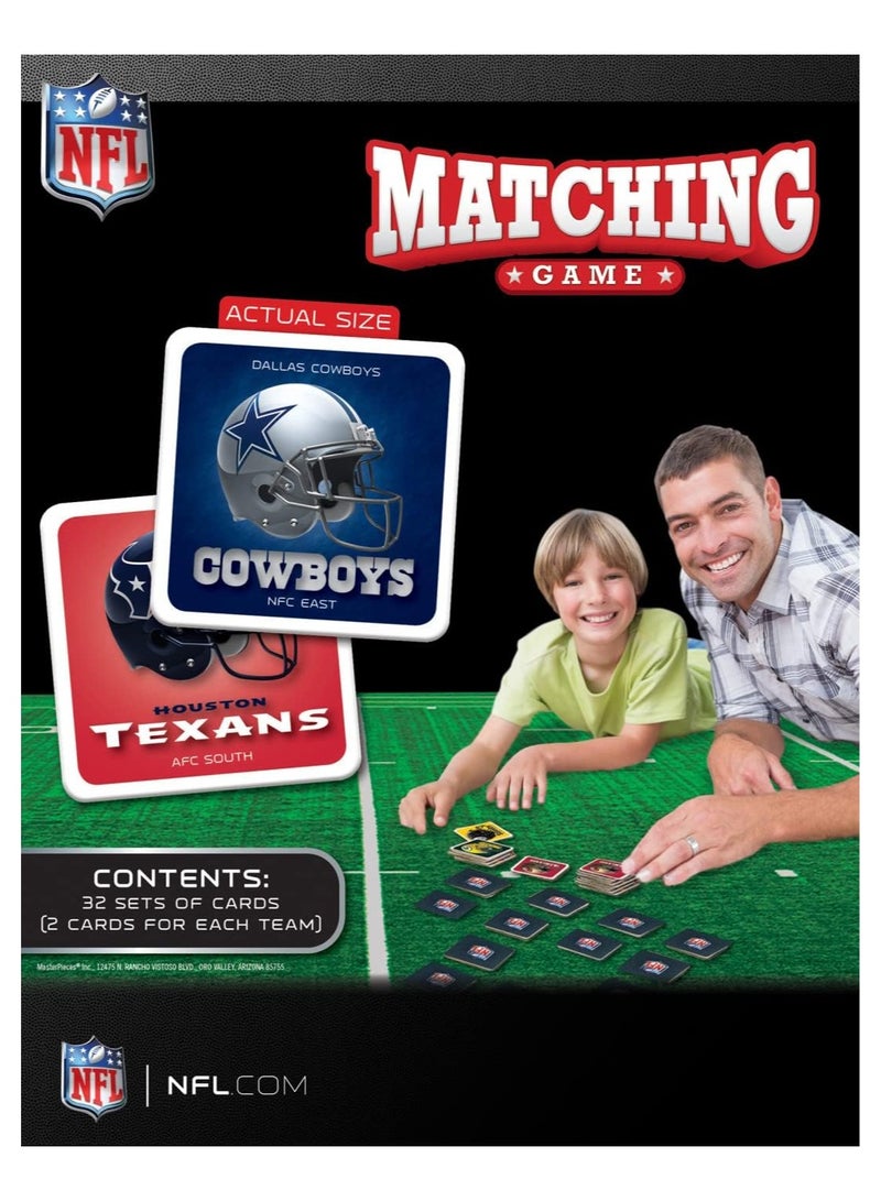 Master Pieces NFL Unisex Matching Game - Image 3