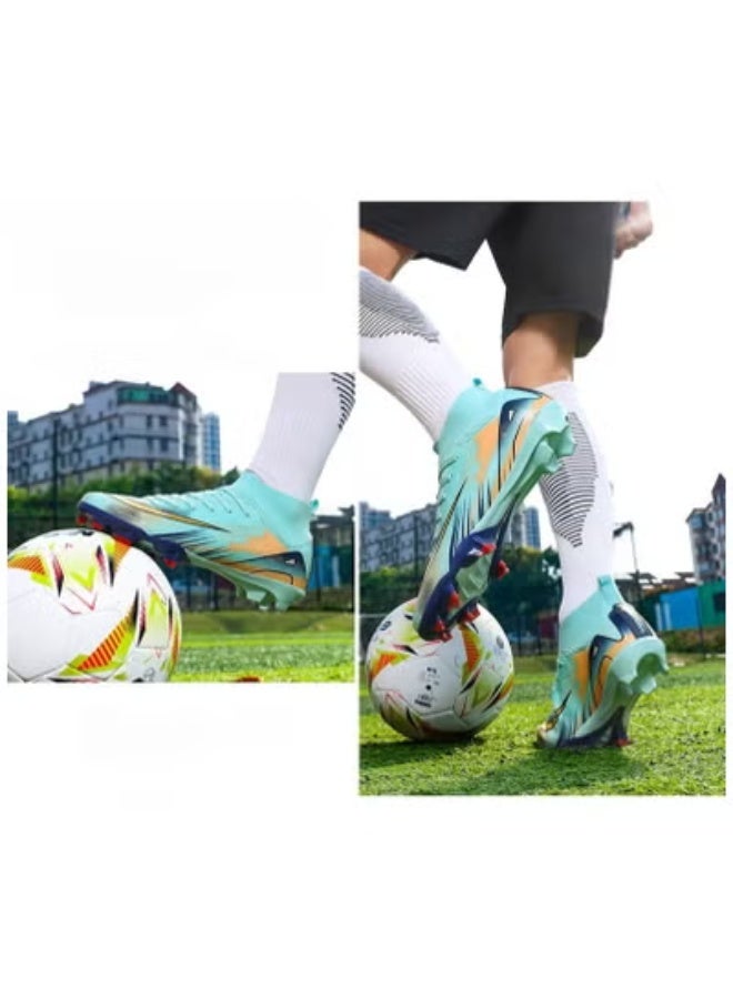 SKT Shiketro Colorful Men's and Women's Football Shoes Breathable Outdoor Sports Shoes - Image 3