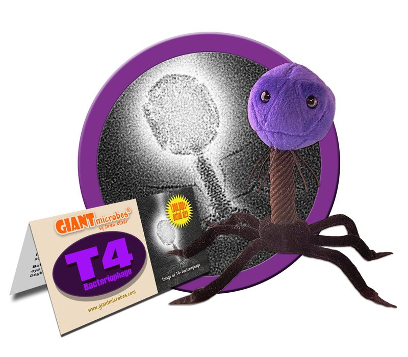 Giant Microbes T4 (T4-Bacteriophage) Plush Toy - Image 1
