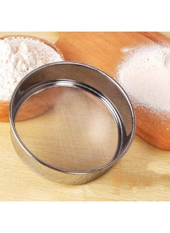 Generic DE LUJO DLOGO Stainless Steel Mesh Strainer Set for Kitchen - 6 Pieces Different Sizes for Straining Flour, Spices, Liquids and Dry Ingredients - Perfect for Cooking and Bakery - Assorted Sizes  - Image 2