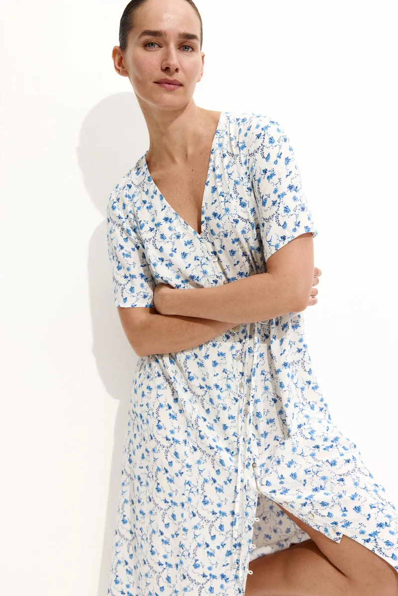 H&M MAMA Before &amp; After Tie-belt dress