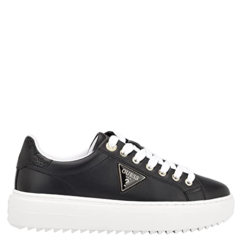 GUESS Women's DENESA Sneaker, Black 002, 9 - Image 3