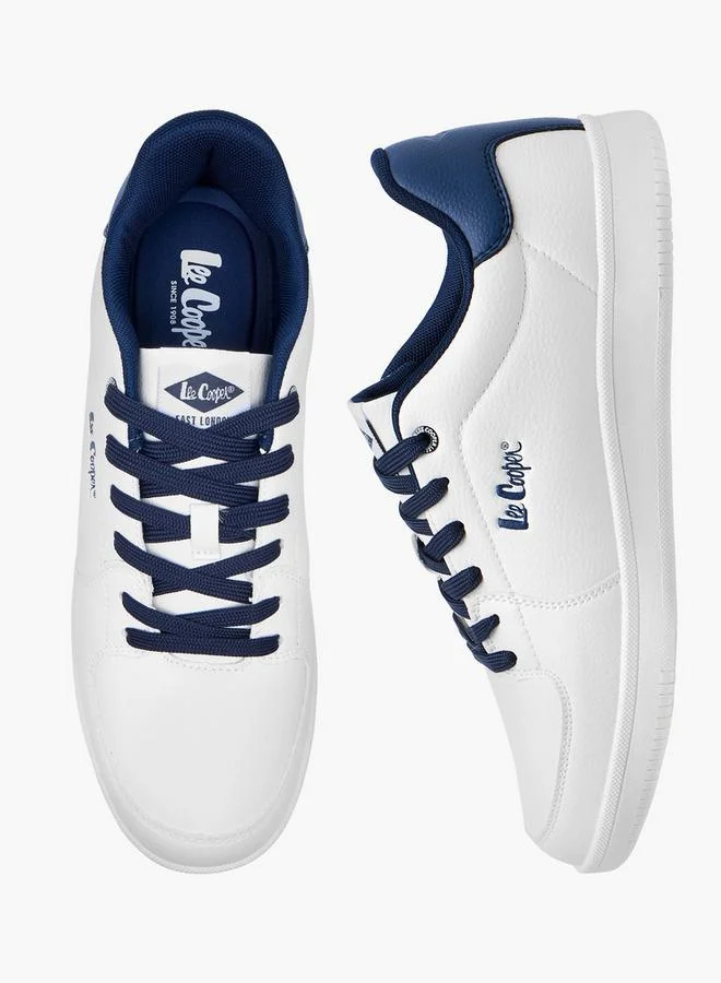 Lee Cooper Men's Panelled Lace-Up Sneakers