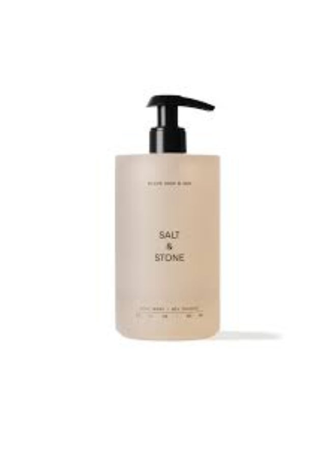 سولت اند ستون غسول الجسم SALT & STONE - الورد الأسود والعود 450 مل - Image 1