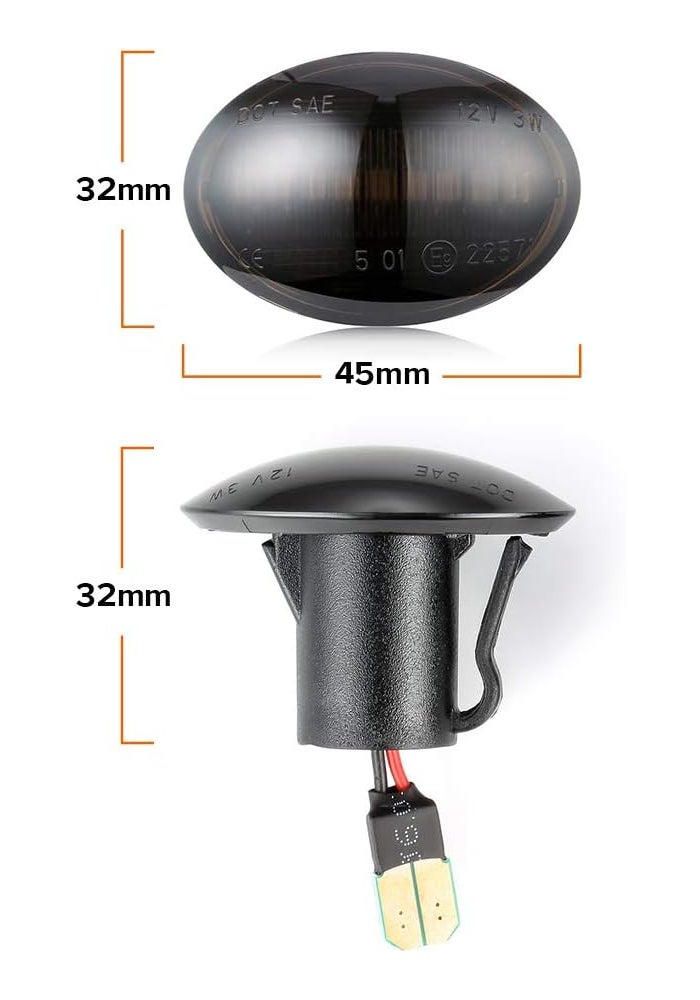 Vuzmode Dynamic Turn Signal Side Marker Light for Fiat 500 - Image 4