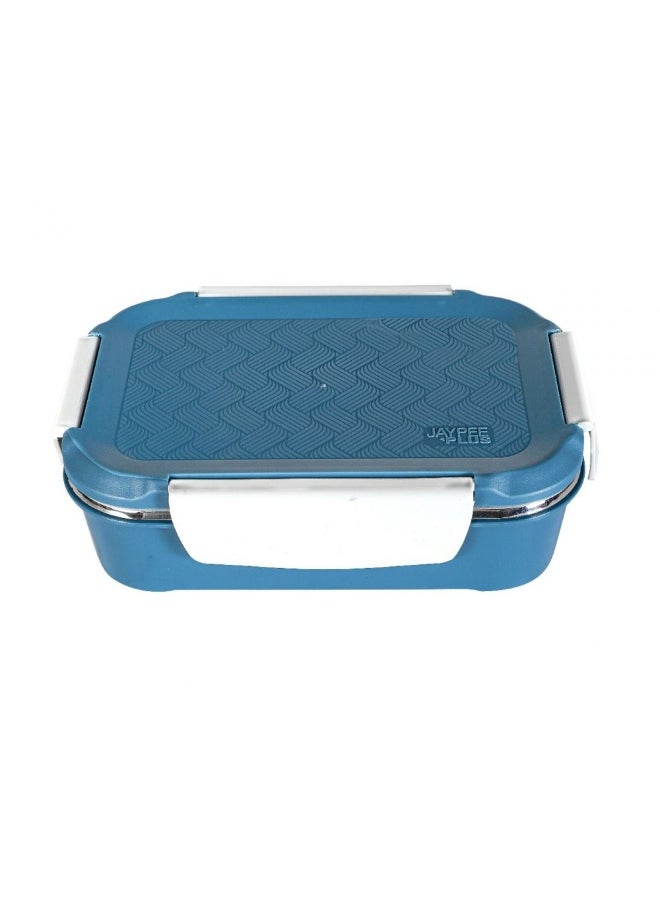DANUBE HOME Jaypee Smash Lunch Box Blue 850ml – Large Capacity, Leak-Proof, BPA-Free, Microwave Safe Tiffin for Office, School & Travel | Durable & Stylish Food Container  - Image 2