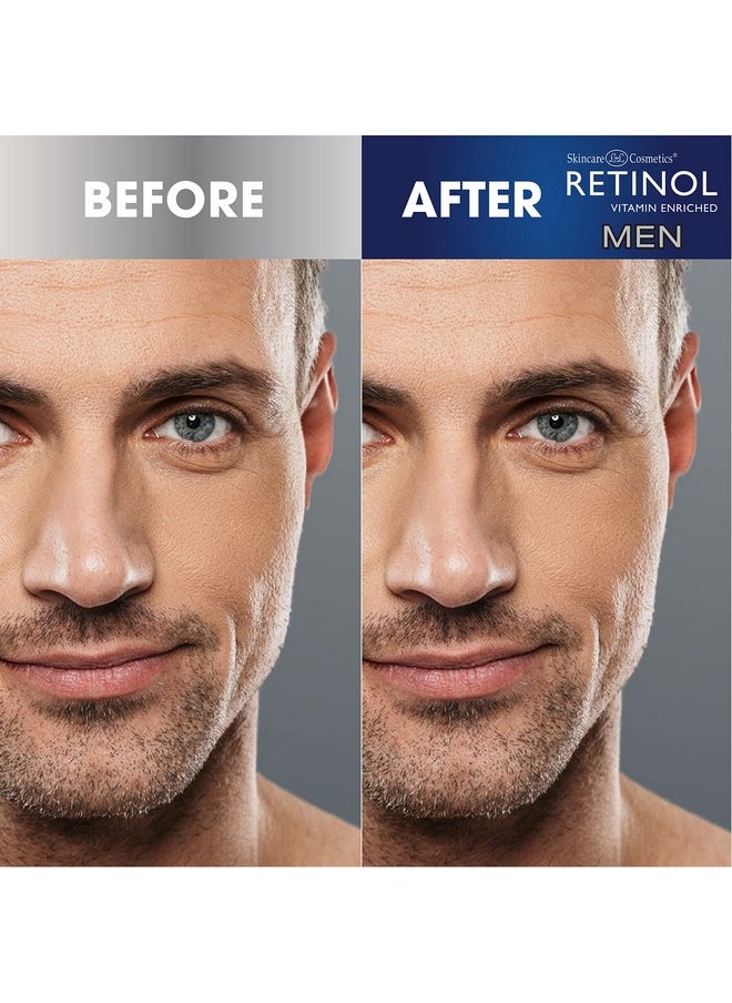 RETINOL - Men Facial Wipes Antiaging Cleansing Towelettes Quickly Cleanse Face From Sweat Oil And Poreclogging Dirt Without Any Heavy Residue - Image 1