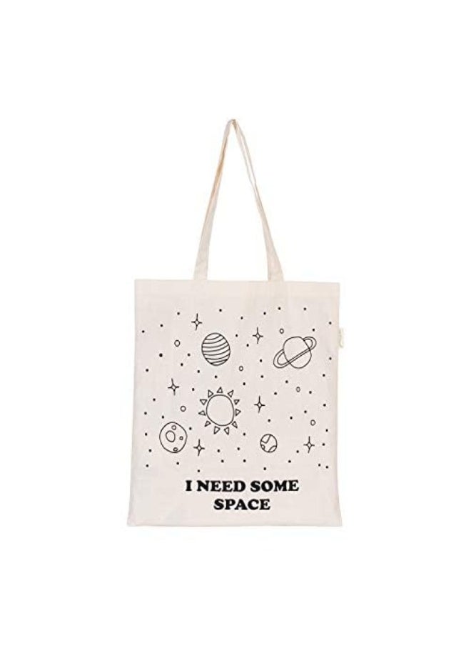 earthsave Earthsave Canvas Tote Bag for Women Printed Multipurpose Cotton Bags Cute Hand Bag  - Image 1