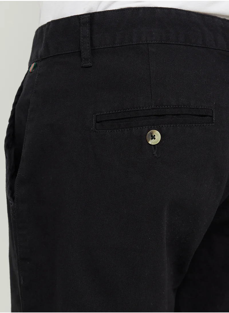 Robert Wood Slim Fit Cuffed Jogger Chinos