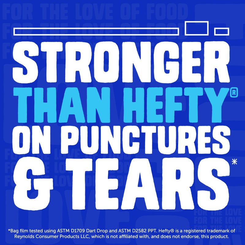 Ziploc Food Storage Quart Freezer Slider Bags, Power Shield Technology for More Durability, 34 count - Image 4