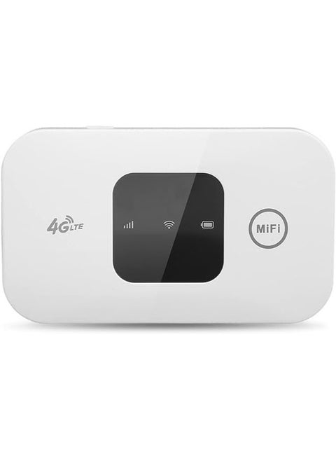 جهاز توجيه الواي فاي المحمول للتنقل، يدعم شبكات الجيل الرابع 4G LTE ويعمل عن طريق الجوال، يمكن استخدامه داخل السيارة أو في أي مكان تحتاج فيه إلى وصول إنترنت لاسلكي سريع.