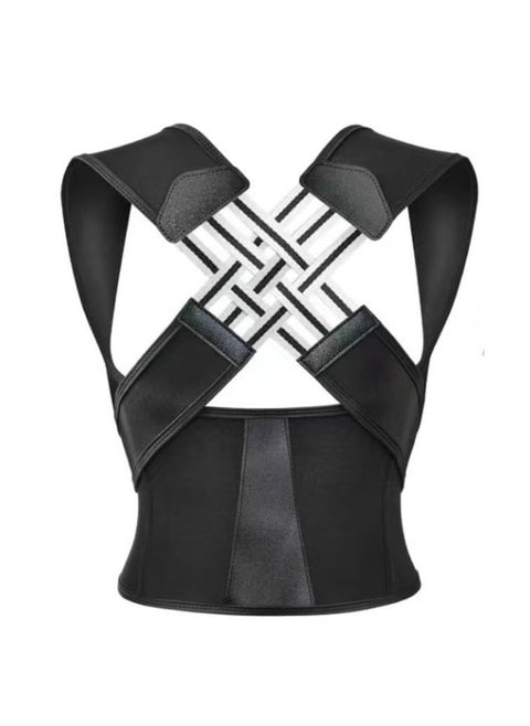 Adult Back Waist Posture Corrector Adjustable Correction Belt Shoulder Lumbar Brace Spine Support Belt Vest, back pain relief back straightener