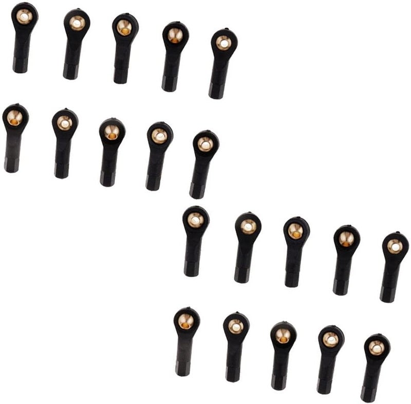 klarako 20 Pieces M2 Standard Ball Head Linkages Rod for RC Model Boat Car Accessory - Image 1