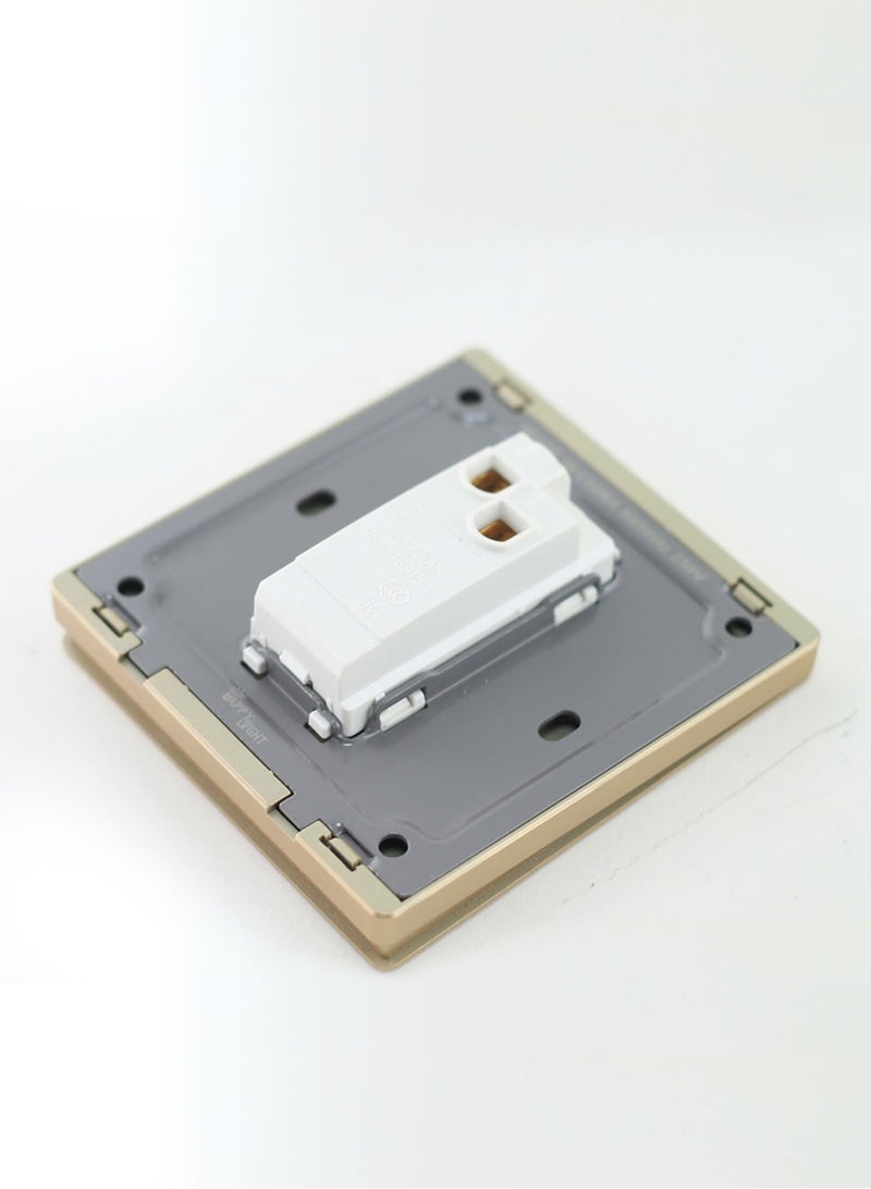 Happy Light High quality Bell Switch Golden color piano 7*7 - Image 4