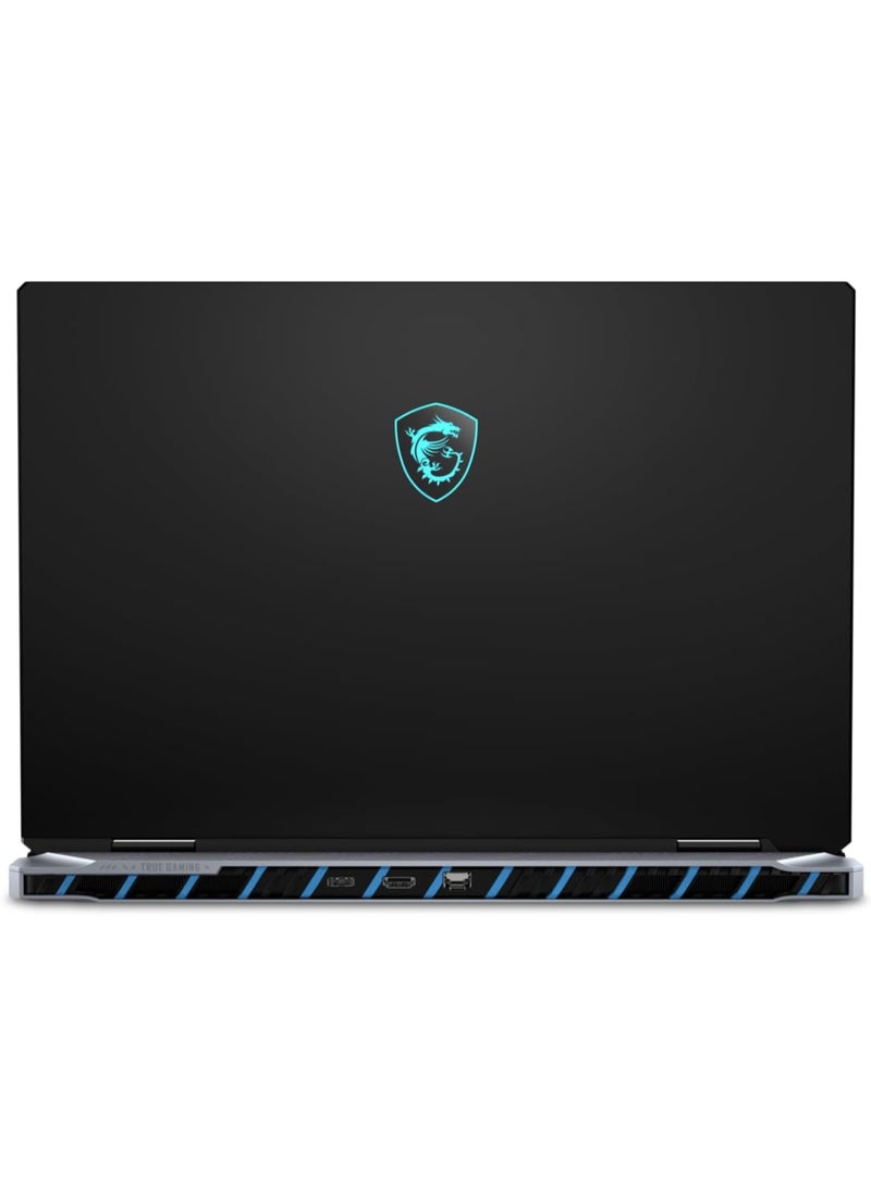 Titan 18 Gaming Laptop With 18 Inch UHD+ (3840x2400) Display,Intel Core Ultra 9-275HX Processor/64GB RAM DDR5/6TB SSD/24GB Nvidia GeForce RTX 5090 Graphics/Windows 11 Pro/ English/Arabic Black