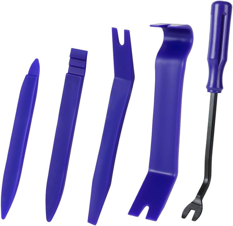 flintronic 5 Pieces Removal Tool Kit for Car Repair and Trim Installation - Image 1