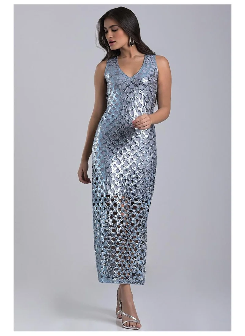 Silver Longuette Dress