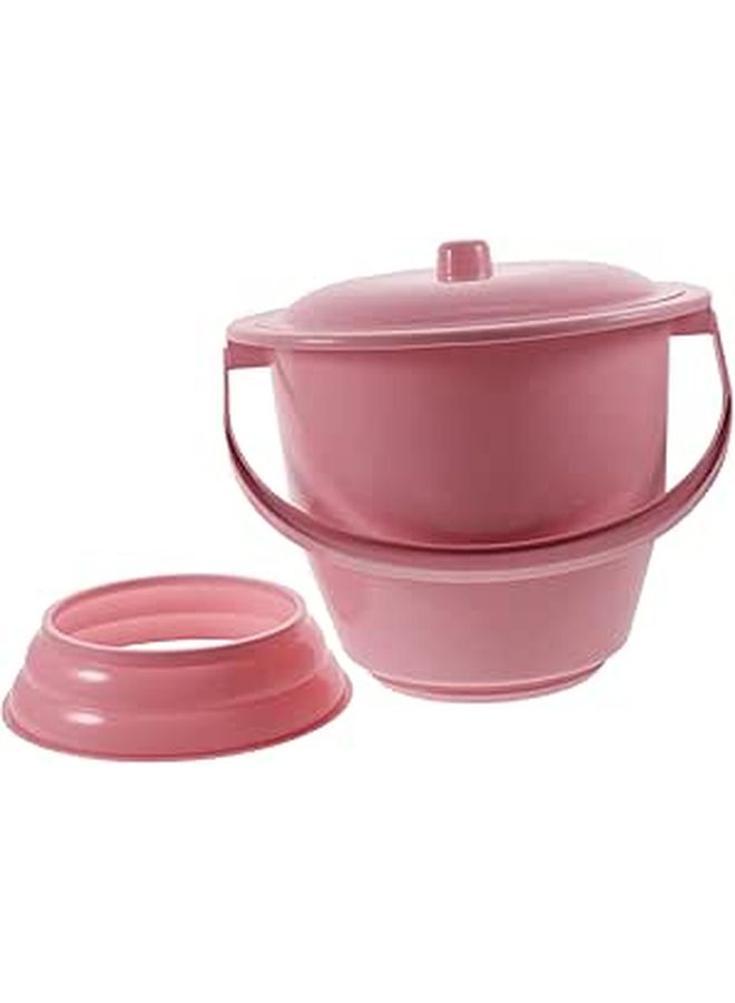 Portable Chamber Pot Lid PP Plastic Spittoon Cover for Elderly Boys and Girls - Image 1