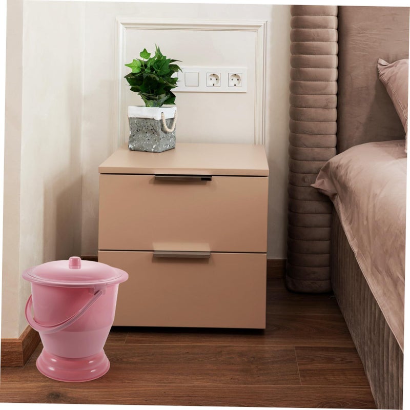 Portable Chamber Pot Lid PP Plastic Spittoon Cover for Elderly Boys and Girls - Image 4