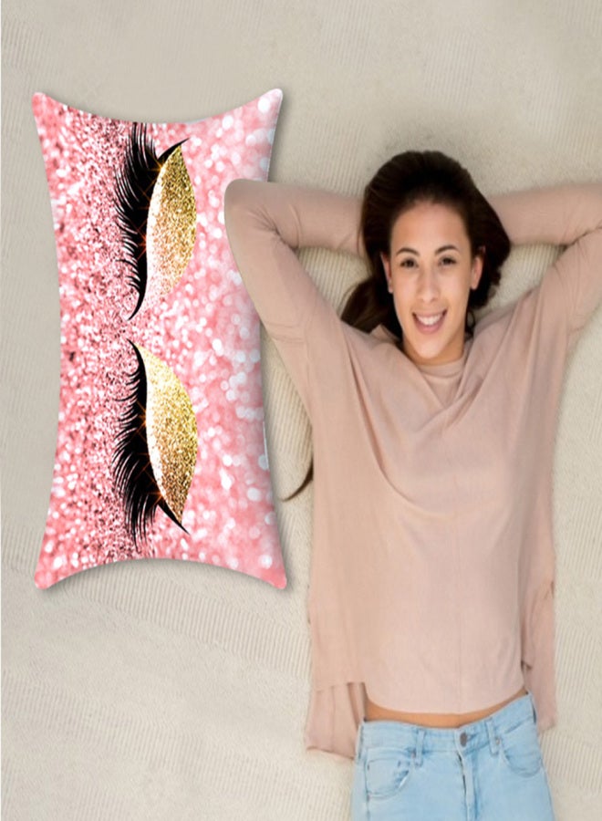 30*50cm Shinning Eyelashes Pillow Case for Home Sofa Bed Car Waist Cushion (M) - Image 5