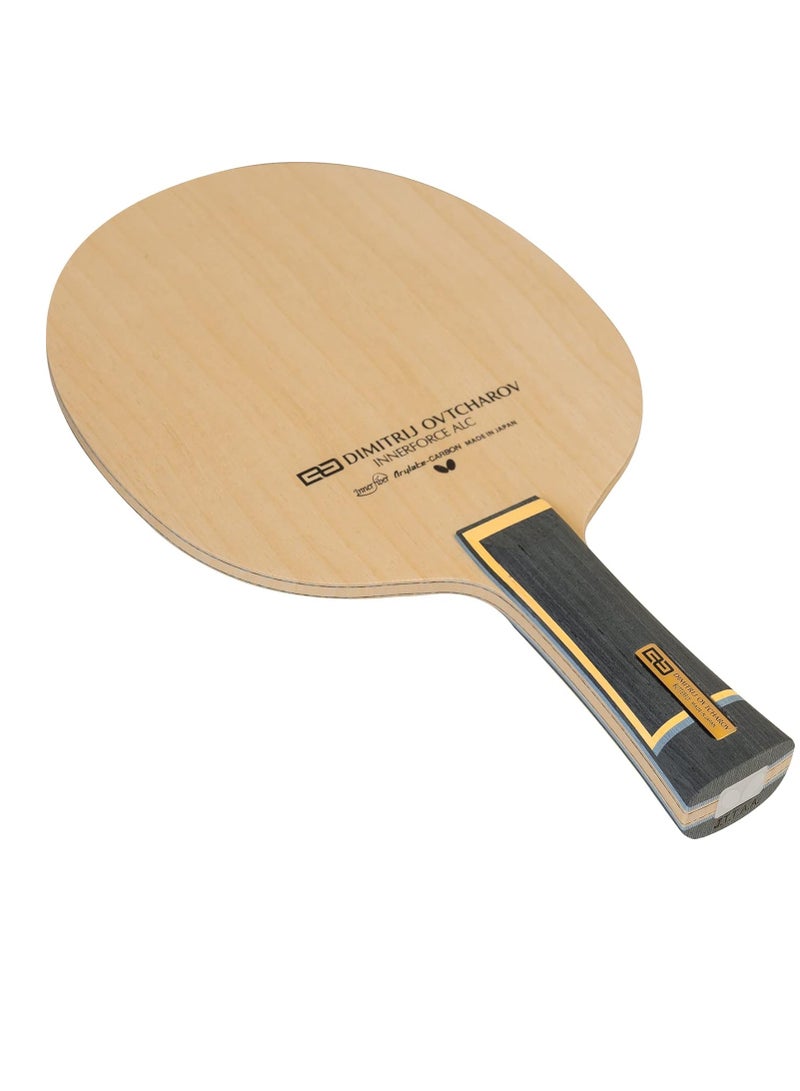 BUTTERFLY Butterfly Ovtcharov Innerforce ALC Table Tennis Blade Professional Butterfly Table Tennis Blade FL (Flared) Handle Styles Made in Japan 4906901206731 - Image 1