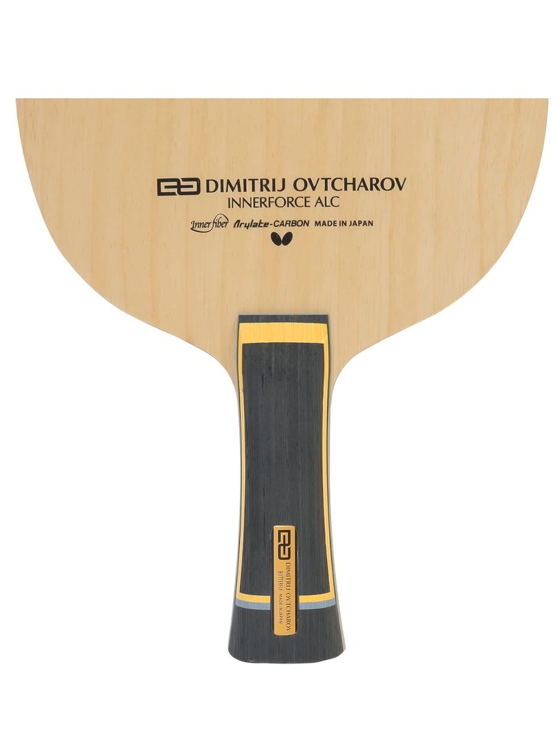 BUTTERFLY Butterfly Ovtcharov Innerforce ALC Table Tennis Blade Professional Butterfly Table Tennis Blade FL (Flared) Handle Styles Made in Japan 4906901206731 - Image 4