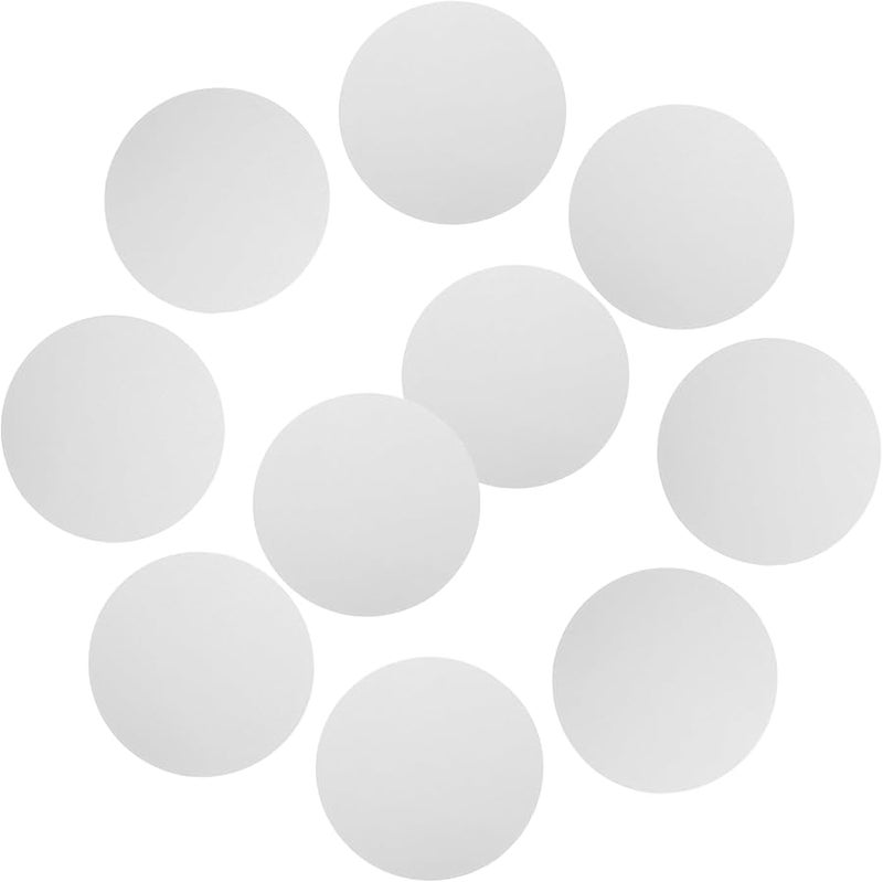 100pcs Aluminum Foil Cap Liners Tamper Resistant Seals for PE Plastic Bottles Leak Prevention Freshness - Image 2