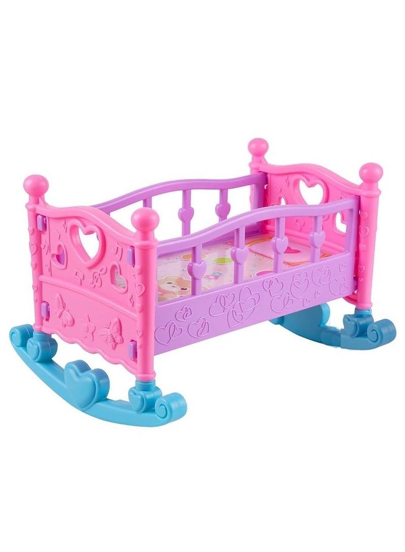Baby bed, baby cradle, dollhouse furniture - Image 1