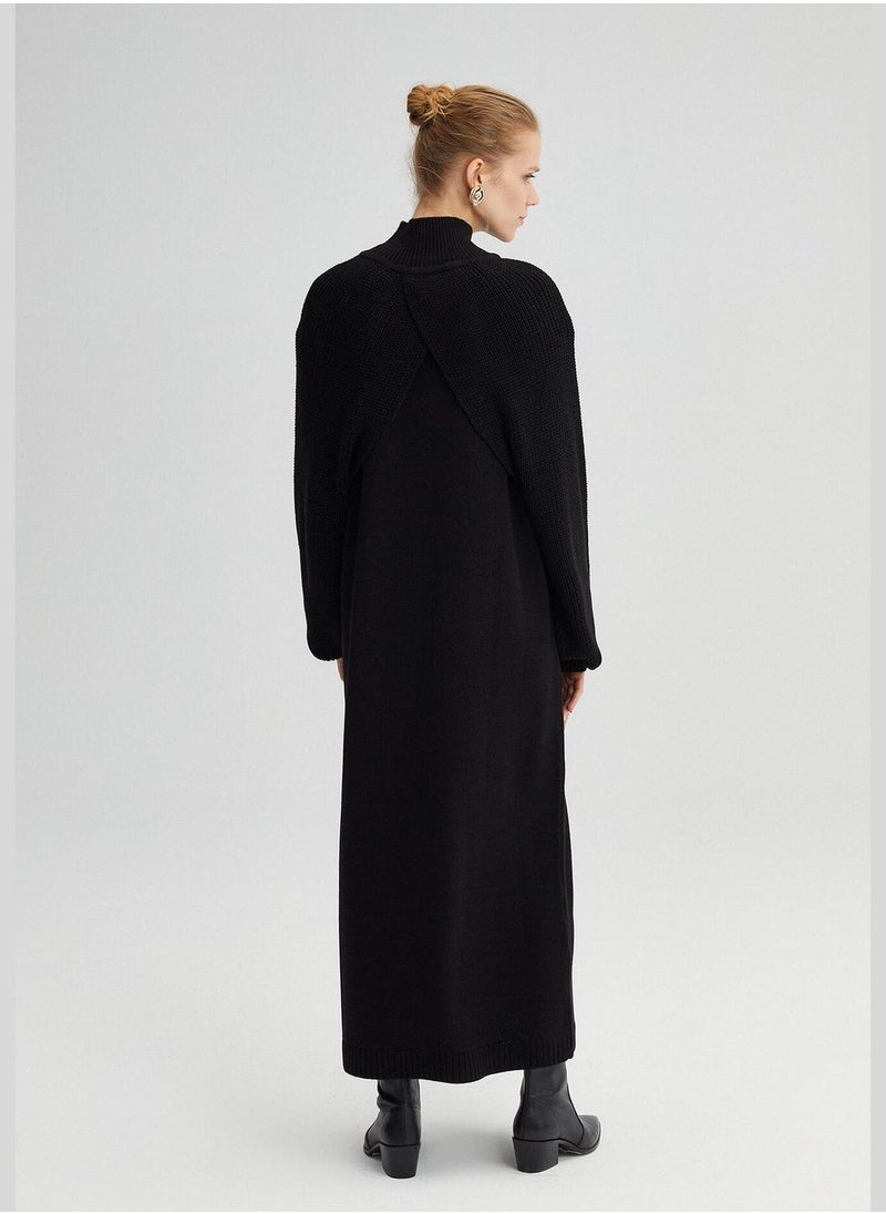 Touche - KNIT DRESS WITH BOLERO - Image 1