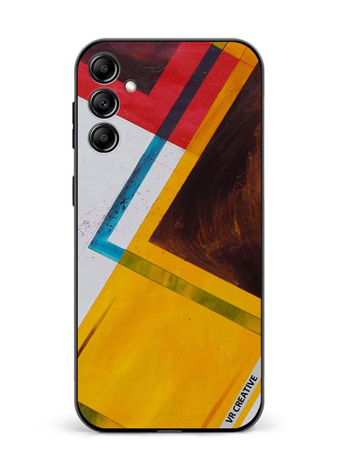 VR CREATIVE Protective Case Cover For Samsung Galaxy A14 5G/A14 Abstract Design Multicolour - Image 1