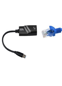 NIBEMINENT USB Ethernet Network Land Adapter WIN OS MAC Black  - Image 1