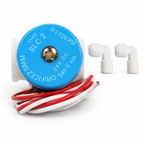 IONIX 24 v DC 100% copper Armature Solenoid Valve with connectors | Solenoid Valve 24v | Water Flow Control for All Type of RO Water Purifiers Pack 01 - Image 3
