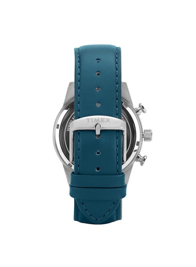 تيميكس ساعة TIMEX تناظرية للرجال، بمينا مستدير ومقاومة للماء - Image 2