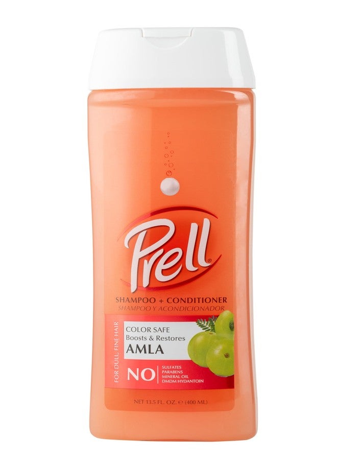Prell AMLA Boosts & Restores Color Safe Shampoo & Conditioner for Dull, Fine Hair 13.5 fl.oz - Image 1