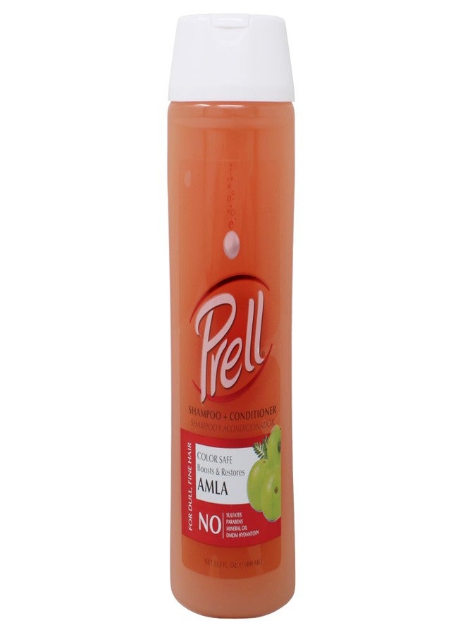 Prell AMLA Boosts & Restores Color Safe Shampoo & Conditioner for Dull, Fine Hair 13.5 fl.oz - Image 5
