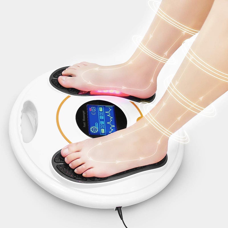 OSITO Foot Circulation Plus (FSA or HSA Eligible) - Medic Foot Massager Machine with TENS Unit, EMS (Electrical Muscles Stimulator) Feet Legs Health for Neuropathy, Diabetes, Relieve Pains and Cramps, RLS - Image 2