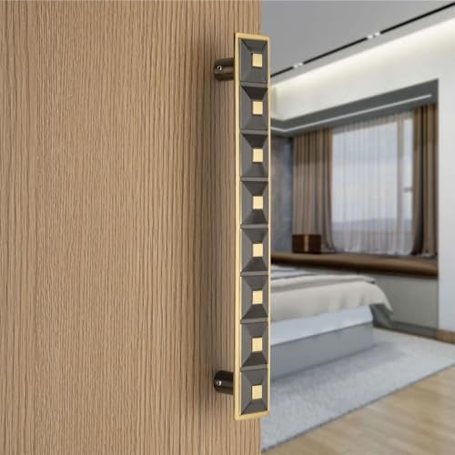 COMPASS 12" Brass Main Door Handle | Door Handles for Main Door | Pull Handles for All The Doors of House | Office | Hotels | PH-237 (Pack of 1, Antique Finish) - Image 1