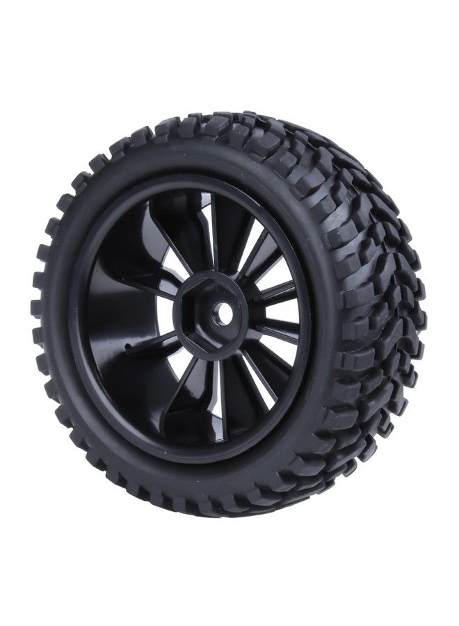 Hobbypark Outer Diameter 2.99 Inch / 76Mm Rubber Rc Car Tires & Wheel Rims Foam Inserts 12Mm Hex Hub (4Pack) - Image 5