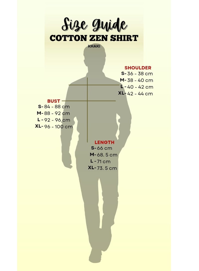 AWESOME STYLE GIFTS COTTON ZEN MEN T-SHIRT BLACK  - Image 4