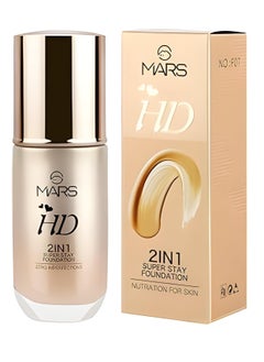 Mars HD 2IN1 Super Stay Foundation Light Weight Waterproof F07 60ml  Shade 101 Ivory Pack of 1 - pzsku/Z27C311CF50BD66A394EBZ/45/_/1715783539/dd89080a-ab3c-4cdf-abe0-e03e27b1b6de