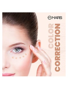 Mars Mars HD 2IN1 Super Stay Foundation Light Weight Waterproof F07 60ml  Shade 101 Ivory Pack of 1  - Image 3