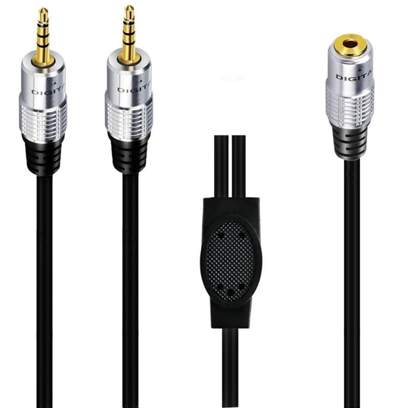 Heavy Duty 3.5mm Audio Splitter Cable for Sharing Music and Video on 2 Devices - Image 5