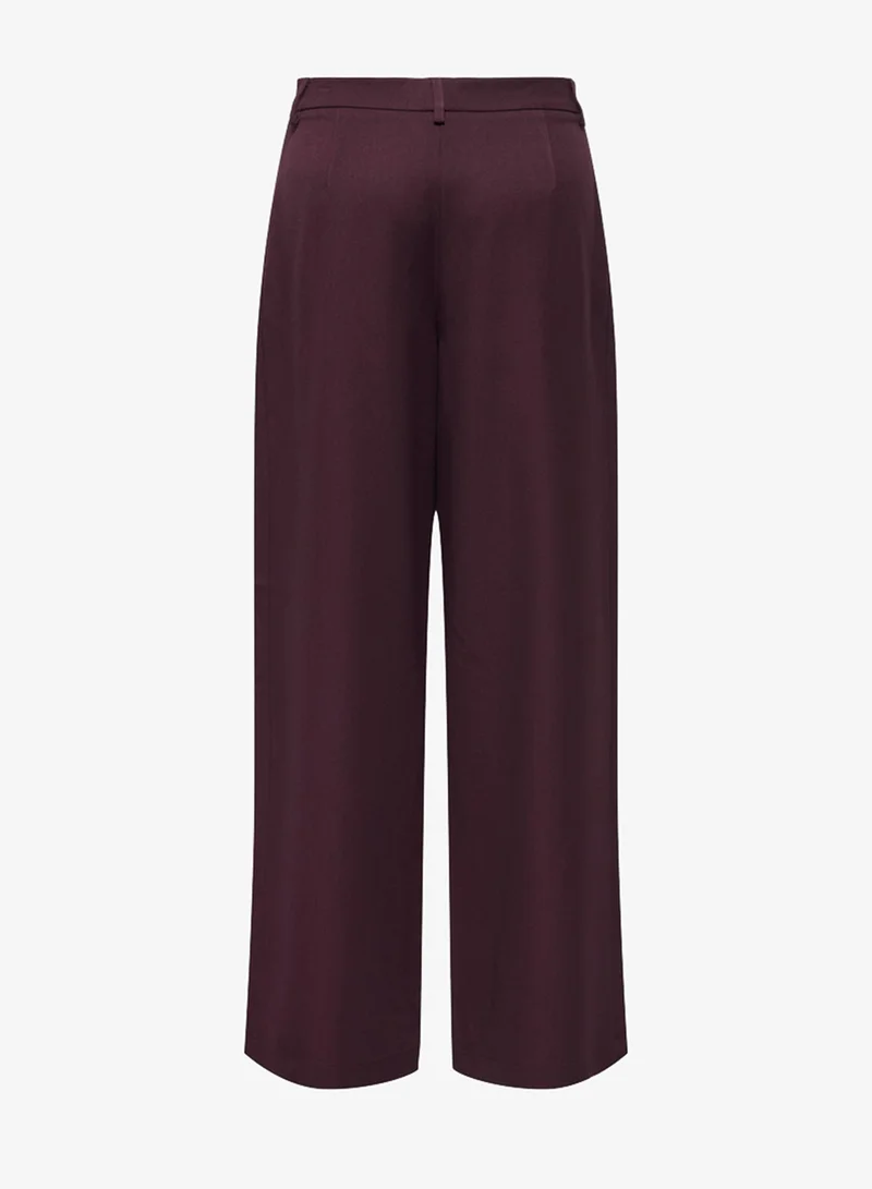 Only  Casual High Waist Straight Trousers for Women | Best Price UAE
