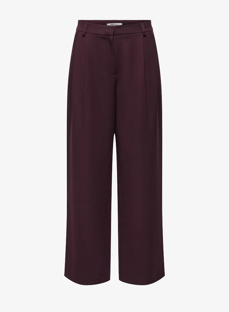 Only  Casual High Waist Straight Trousers for Women | Best Price UAE