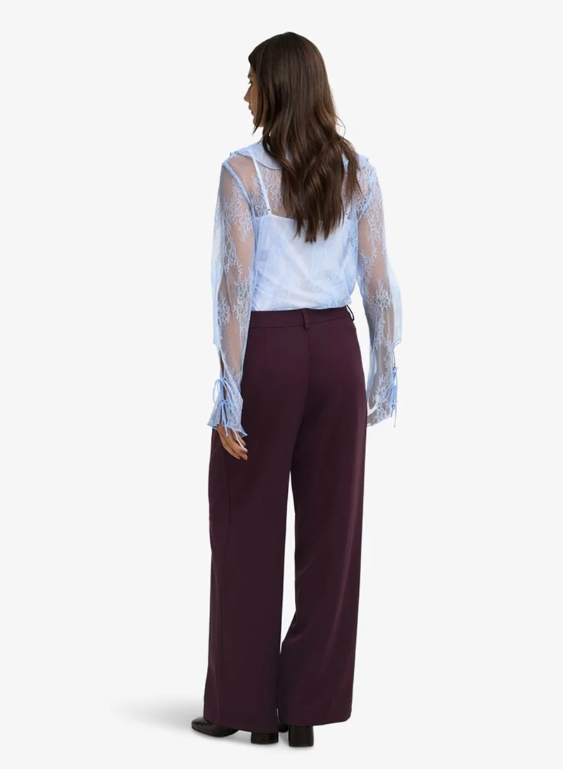 Only  Casual High Waist Straight Trousers for Women | Best Price UAE