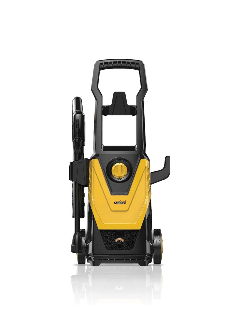 Sanford - High Pressure Washer 135 Bar with Long Life Aluminium Pump, Auto Stop Function With Water Suction, Self-resetting Thermal Cut-out, IPX5 - Image 1