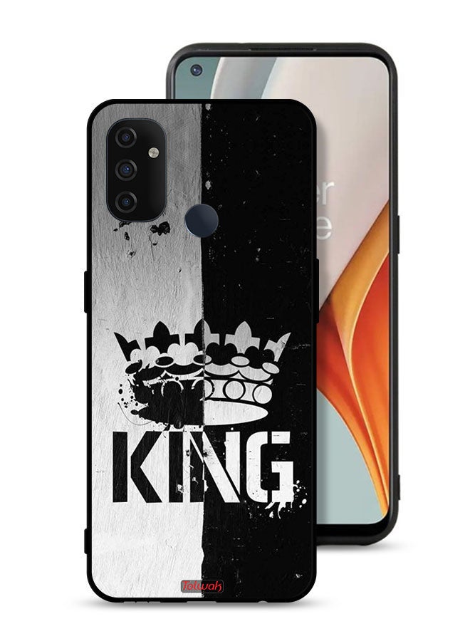 Tolwak OnePlus Nord N100 Protective Case Cover King Vintage - Image 1